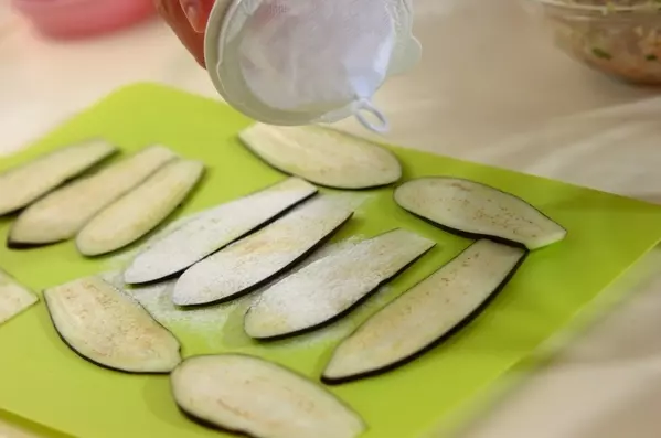 ナス餃子の作り方2