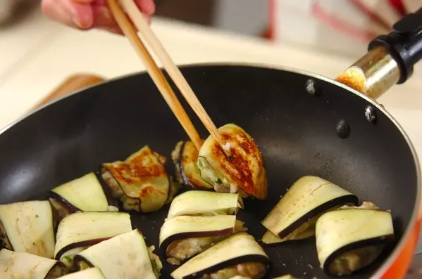 ナス餃子の作り方3