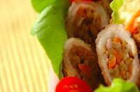 豚肉のきんぴら巻き