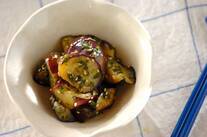 ナスの大葉しょうゆ和え