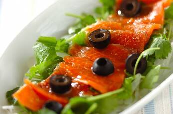 サーモンのカルパッチョ