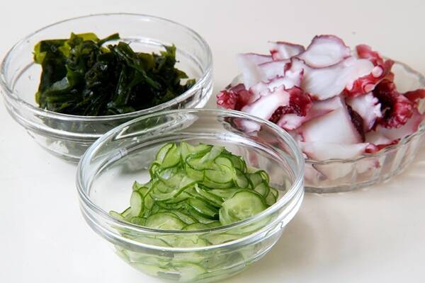 タコ酢の作り方の手順1