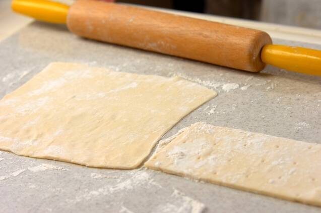 サツマイモとクリームチーズのパイの作り方の手順2
