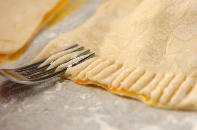 サツマイモとクリームチーズのパイの作り方の手順7