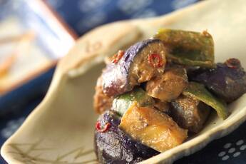 ナスのみそ炒め