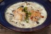 鶏ときのこのクリーム煮の作り方5