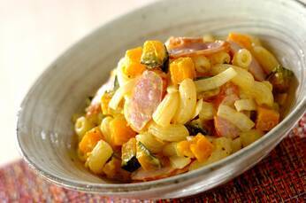 常備菜 基本のマカロニサラダ カボチャでアレンジ by杉本亜希子さん