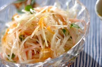 シャキシャキ！大根サラダ 生姜風味でさっぱり by山下 和美さん
