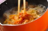 アサリのキムチチゲの作り方2