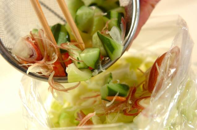 パリパリヘルシーサラダの作り方の手順7