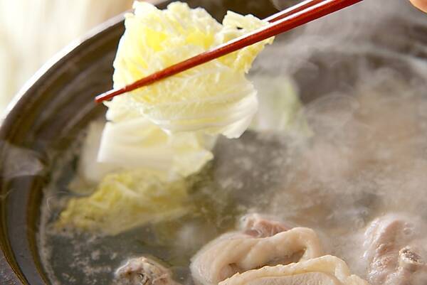 鶏の水炊き鍋の作り方の手順8