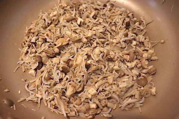 きのこたっぷりソフトふりかけの作り方の手順3