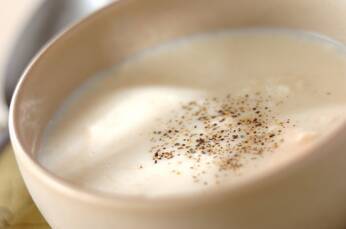 大和芋のトロトロクリームスープ