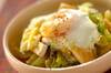 すぐできる副菜！春キャベツの卵とじ