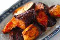 ナスのコチュジャン炒め