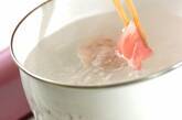 冷しゃぶ梅おろしそばの作り方2