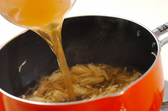 酸辣湯の作り方の手順3