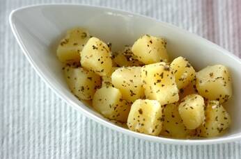 バジル粉ふき芋