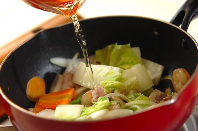 中華丼の作り方の手順6