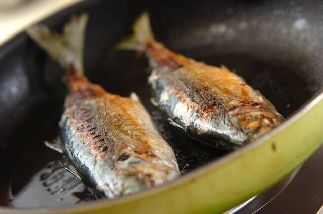 アジのハーブ焼きの作り方の手順7