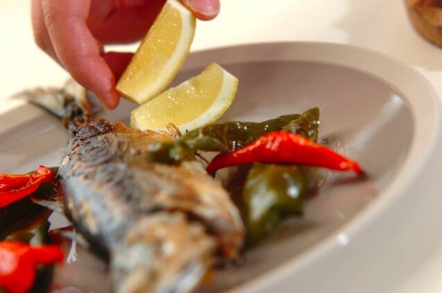 アジのハーブ焼きの作り方の手順9