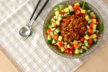 今日の献立 メインになるメキシカンサラダ 15分で完成 by森岡 恵さん