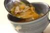 キムチと豚肉のスープの作り方の手順6
