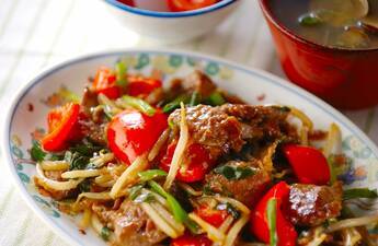 簡単美味しい！レバニラ炒め 下味しっかり