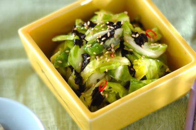 キャベツの浅漬け