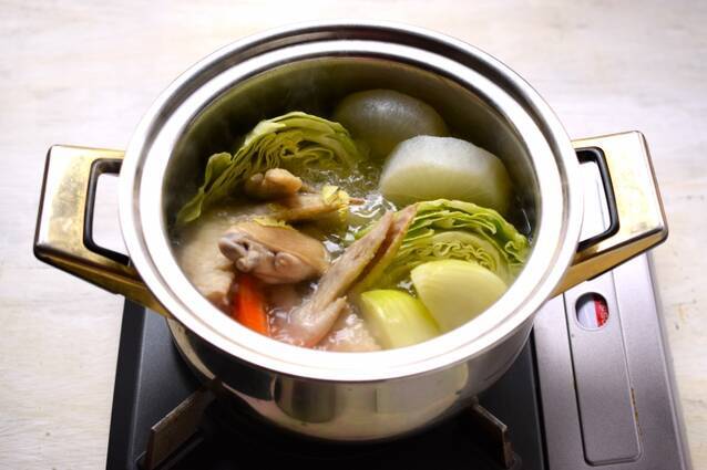 旨味たっぷり手羽先と野菜の塩ポトフの作り方の手順7
