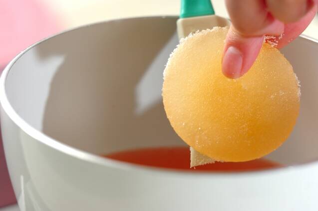 かわいい！華やか桃のヨーグルトムースケーキの作り方の手順15