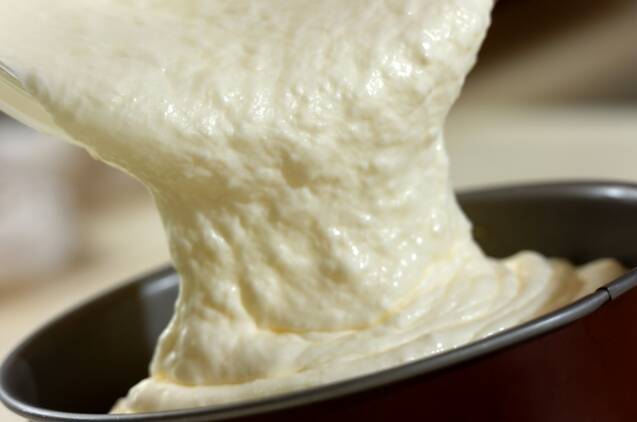 かわいい！華やか桃のヨーグルトムースケーキの作り方の手順13