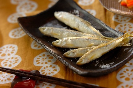 ワカサギの唐揚げ