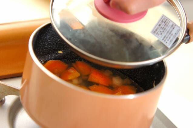 ニンジンのポタージュの作り方の手順3