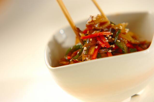 五色きんぴらの作り方の手順6