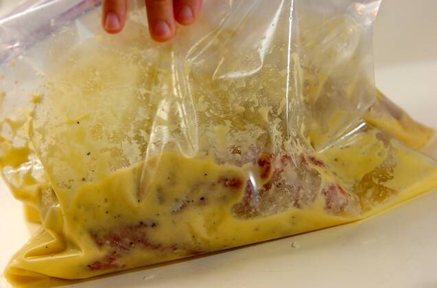 パインソースのローストポーク風ゆで豚の作り方の手順4