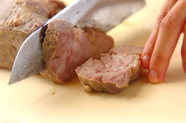 パインソースのローストポーク風ゆで豚の作り方の手順8