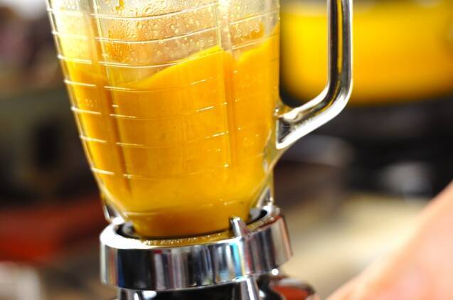 カボチャのカレーポタージュの作り方の手順5