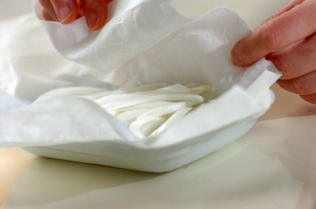 新玉ベーコンブレッドの作り方の手順1