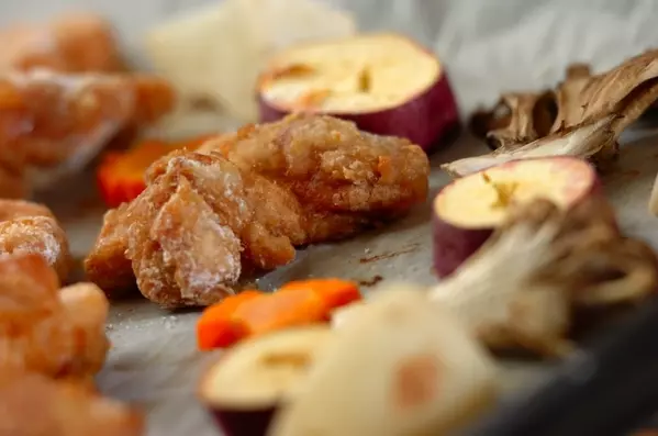 チキンと秋野菜のオーブン焼きの作り方2