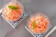 ヘルシー甘酒スイカシャーベット