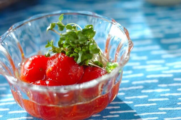 トマトマリネの基本＆アレンジレシピ7選。素材の味を生かしてます♪の画像