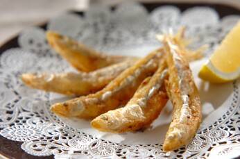 ワカサギのフライ