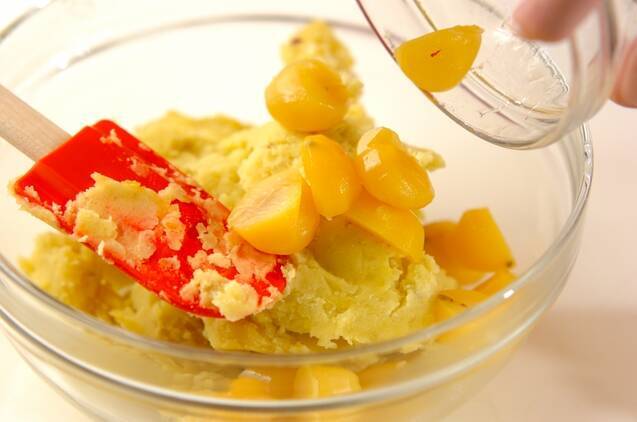 くりきんとんの作り方の手順5