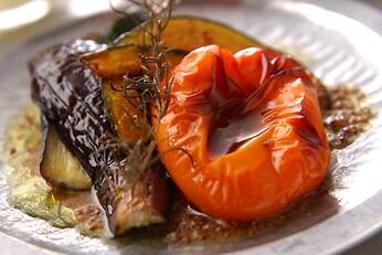 夏野菜のオーブン焼き