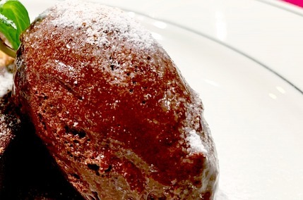 ライチ風味のムースオショコラ