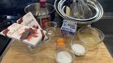 ライチ風味のムースオショコラの下準備3