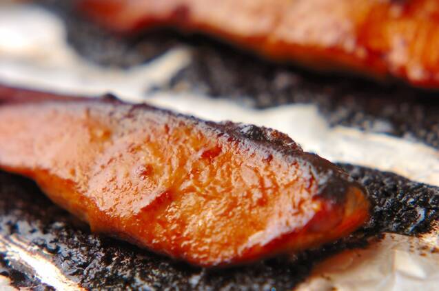 鮭のみそ焼きの作り方の手順3