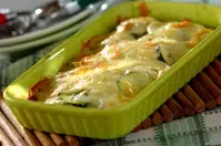 ズッキーニのバジルチーズ焼き