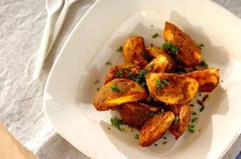 カレー風味のベイクドポテト